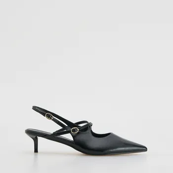 Dámské lodičky Reserved - Lodičky s podpatkem kitten - černý - 053FF-99X - 053FF-99X-39