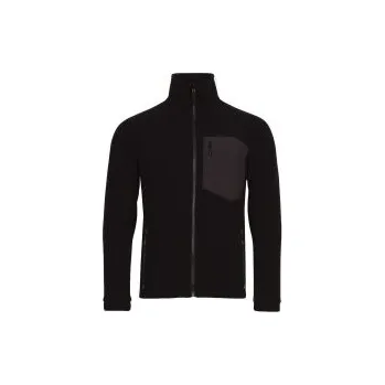 Pánská mikina High Point INTERIOR 5.0 JACKET black XXL; Černá fleece bunda + DÁREK DLE VÝBĚRU!