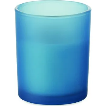 Svíčka Svíčka z rostlinného vosku 80g Kivas Wood - Modrá