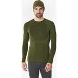 WEDZE Pánské prodyšné spodní termotričko BL Ski 900 Tech XL KAŠTANOVÁ|ZELENÁ|ČERNÁ