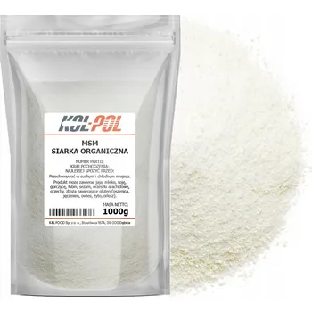 Kloubní výživa MSM ORGANICKÁ SÍRA 1kg Čistá v prášku