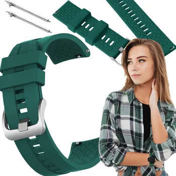 Řemínek na hodinky Řemínek ChronSmarta pro Xiaomi 22mm zelený