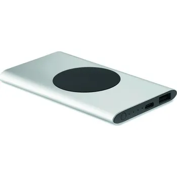 Powerbanka Powerbanka 5000mAh 15W Powerplus - Matná Stříbrná