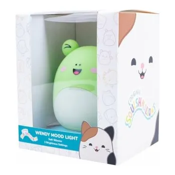 plyšák Squishmallows FIZZ Dekorativní osvětlení - Žába Wendy