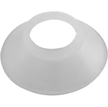 podložka Izolační kroužek zápustný M5 polyamid přírodní pro montáž kování na sklo (50 ks)