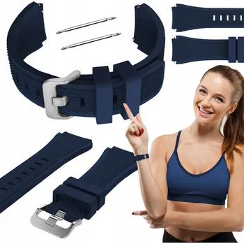 Řemínek na hodinky Řemínek ChronSmarta pro Garmin 20mm, modrý