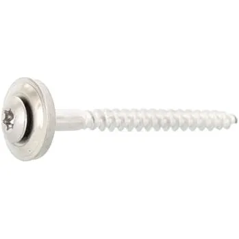 Vrut Klempířský vrut s těsnicí podložkou 4.5x60 TX20, nerez A2 (200 ks)