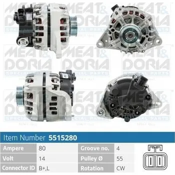 Alternátor Alternátor AGB EPAJ1725