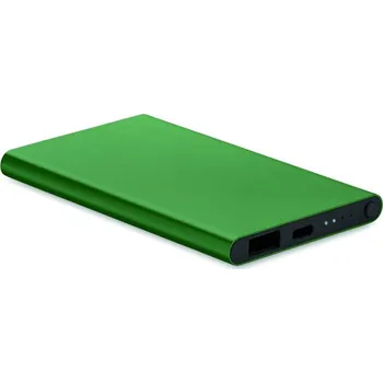 Powerbanka Powerbanka Type C 4000 mAh Powerflat C - Tmavě Zelená