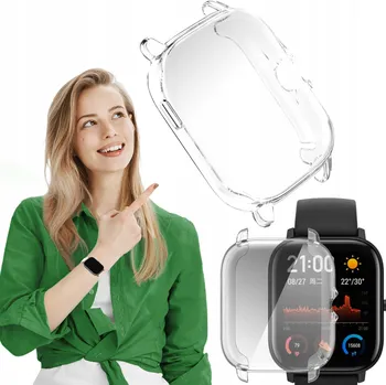 Pouzdro na mobilní telefon POUZDRO 2v1 pro Amazfit GTS 3, pouzdro pro chytré hodinky