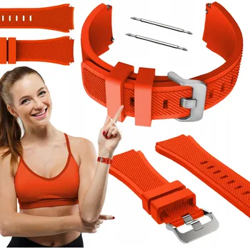 Pouzdro na mobilní telefon Řemínek ChronSmarta pro Huawei 22mm oranžový