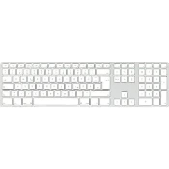 Matias FK416DCS-DE Wireless USB-C® Keyboard for Mac bezdrátový klávesnice německá, QWERTZ, Macintosh stříbrná