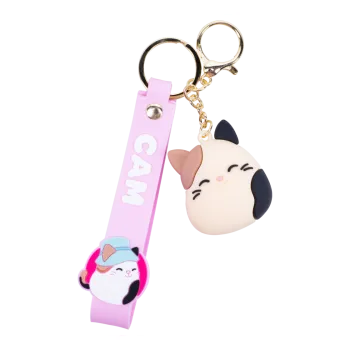 Squishmallows FIZZ Přívěsek na klíče - Kocour Cam