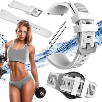 Řemínek na hodinky Řemínek ChronSmarta pro Xiaomi 22mm bílý