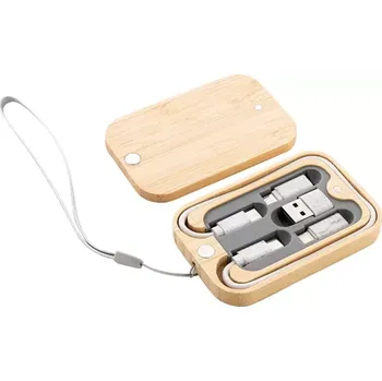 Cabsly sada USB nabíjecích kabelů - přírodní - AP864061