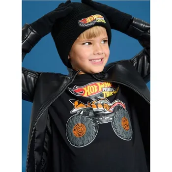 Oblečení a móda Sinsay - Čepice s výšivkou Hot Wheels - černá - 081FU-99X - 081FU-99X-M