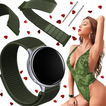 Příslušenství k chytrým hodinkám Řemínek pro Huawei Watch GT 4 46mm chytré hodinky khaki řemínek 22mm