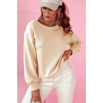 Dámská mikina OMG Dámská mikina bez zapínání Kausu meruňková S