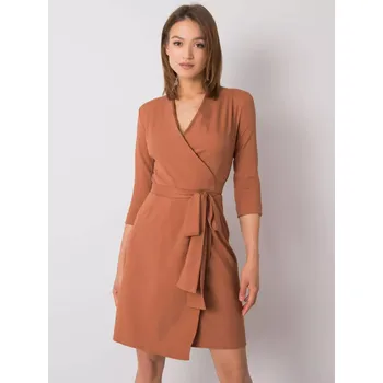 Dámské šaty Šaty LK SK 507665.17P světle hnědá 42