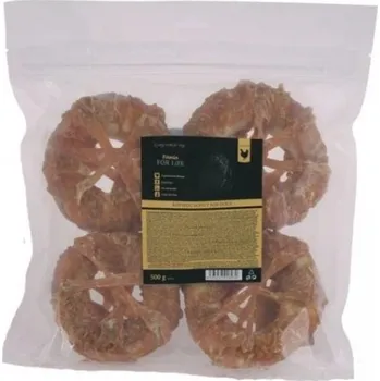 Pamlsek pro psa FITMIN For Life Treat Rawhide Donut 500g