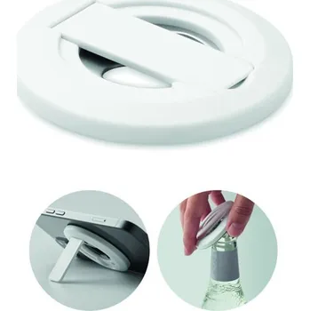 Pouzdro na mobilní telefon Držák telefonu s otvírákem Dosenuno - Bílá