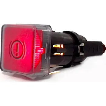 Kontrolka hranatá červená - porucha brzdového systému Kontrolka hranatá červená - porucha brzdového systému