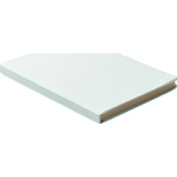 Zápisník Zápisník A5 z třtinového PLA Sugar - Bílá