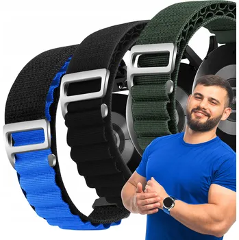 Řemínek na hodinky Řemínek ChronSmarta pro Huawei 22mm, vícebarevný