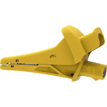 Krokosvorka Electro PJP 5104-IEC-CD1-J krokosvorka žlutá Upínací rozsah max.: 25 mm Délka: 91 mm 1 ks