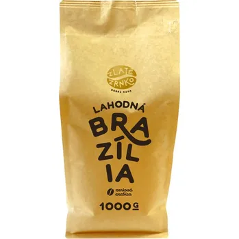 Káva Zlaté zrnko Brazílie zrnková káva 1 kg