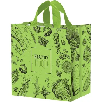 Nákupní taška Taška lamino 24l FOOD mix