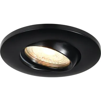 Bodové svítidlo Stmívatelná výklopná LED bodovka NORDLUX Umberto IP44 Barva: Černá