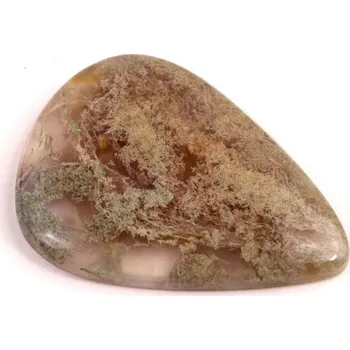 Korálek Kabošon Red Moss Agate č.2698 (35x26x5mm)