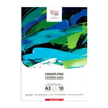 Malířské plátno Malířské plátno v bloku Rosa A3 ručně šepsované