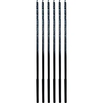 Dortová svíčka GoDan S.A. Dortová svíčka - Ombre, modré třpytky 17 cm (6 ks) 582034