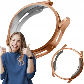 Pouzdro na mobilní telefon 2v1: Pouzdro + sklo/fólie pro chytré hodinky Samsung Galaxy Watch 6 40mm