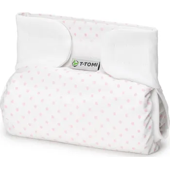 Plenkové kalhoty T-tomi Ortopedické abdukční kalhotky Plus suchý zip (5-9 kg) Pink dots