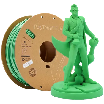 3D tisk Polymaker PolyTerra PLA Forrest Green 1,75mm 1kg