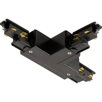 Průmyslové svítidlo SLV 1007818 S-TRACK vysokonapěť. komponent lištových systémů T spojka Nosná lišta S-Track černá