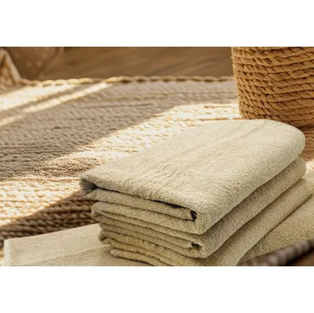 Osuška Caretrade Osuška 70 x 140 cm, 450 g/m2, světle hnědá