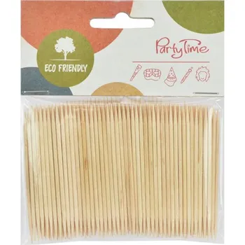 Jednorázové nádobí Umělecká Párátka 6,8 cm 200 ks dřevěná