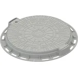 Poklop pochozí VODALAND A15 plastový s rámem 800 mm šedý