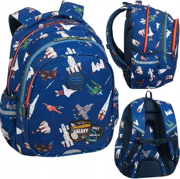 Školní batoh Školní batoh CoolPack s více přihrádkami modrý 21 l