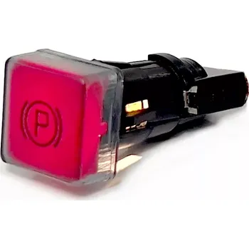 Kontrolka hranatá červená - parkovací brzda Kontrolka hranatá červená - parkovací brzda