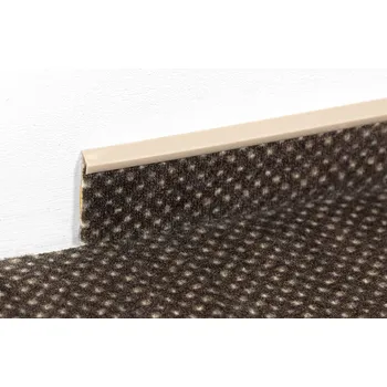 Podlahová lišta Bolta kobercová soklová lišta 313 Béžová, délka 2,5 m