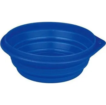 Miska pro psa Miska silikonová cestovní sklapovací 0,25l 11cm šedá