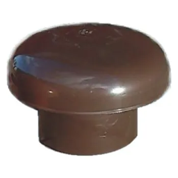 Komín Refax Střešní hlavice CDV 125 mm hnědá