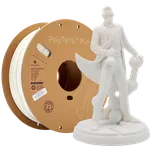 Polymaker PolyTerra PLA Cotton White 1,75mm 1kg