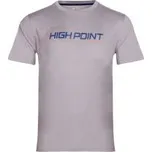 High Point ATLAS T-SHIRT grey M; Šedá triko