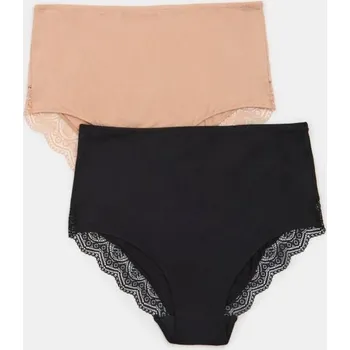 Kalhotky Sinsay - Sada 2 kalhotek hipster - béžová - 230FX-08X - 230FX-08X-XL